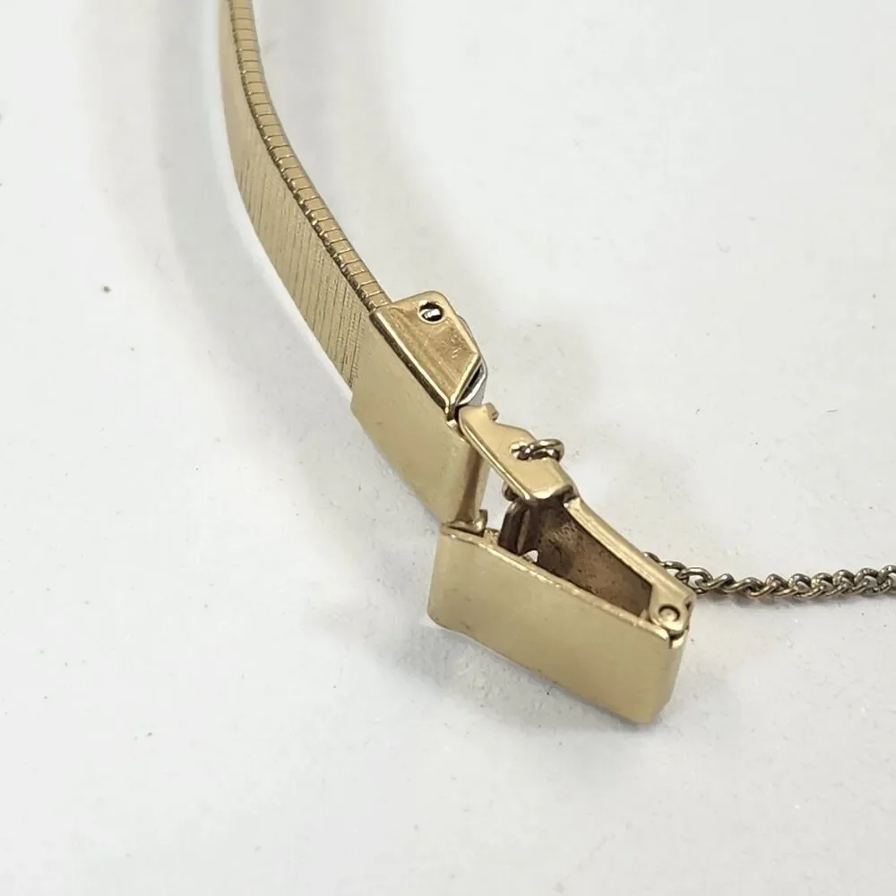 Pulsar Womens Watch Y590-5589 Gold Tone Stainless New Battery Vintage